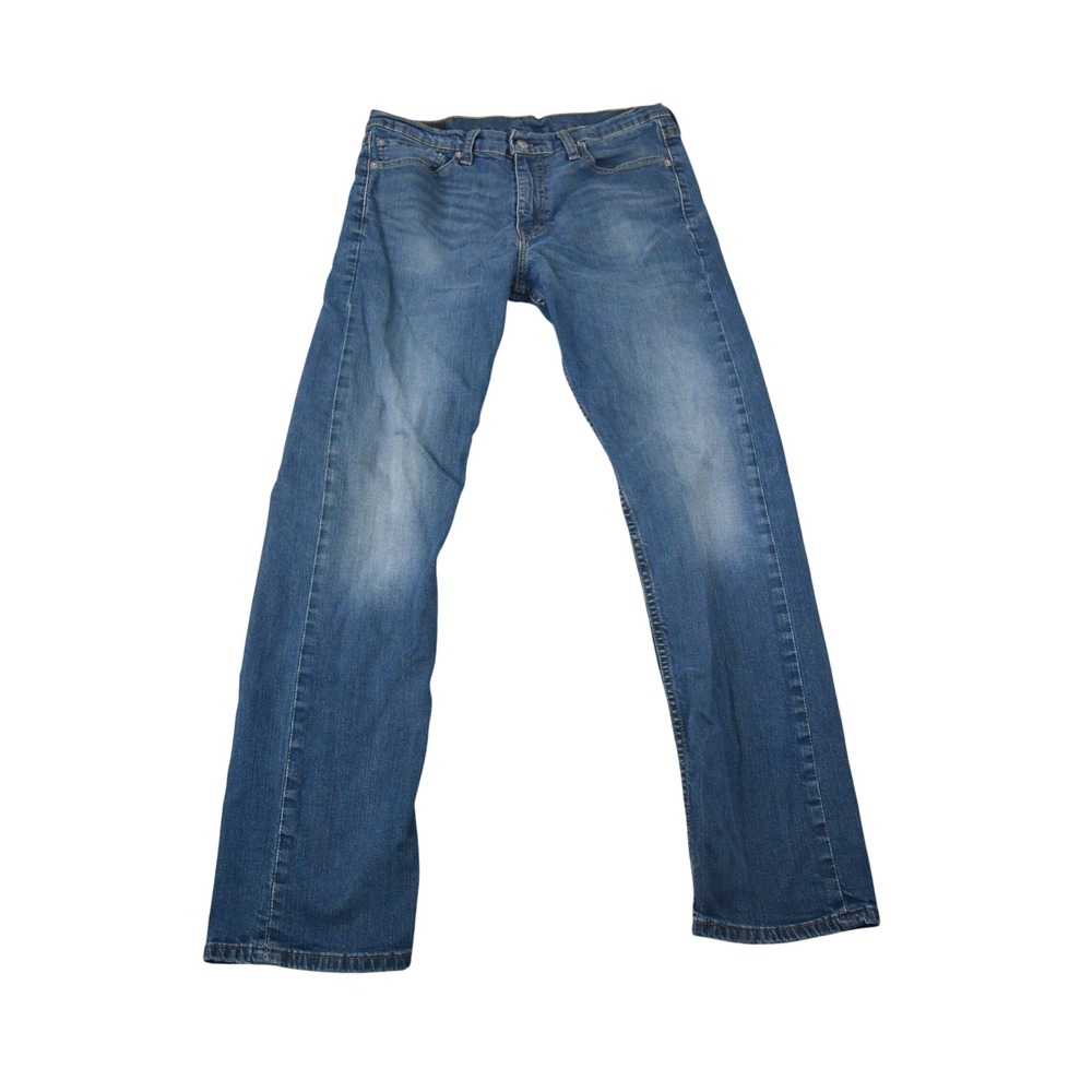 Levis 513 Slim Straight Jeans Mens 32x32 (fits 30x30) Blue Denim Pants